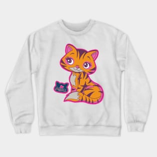Cat Miau Crewneck Sweatshirt